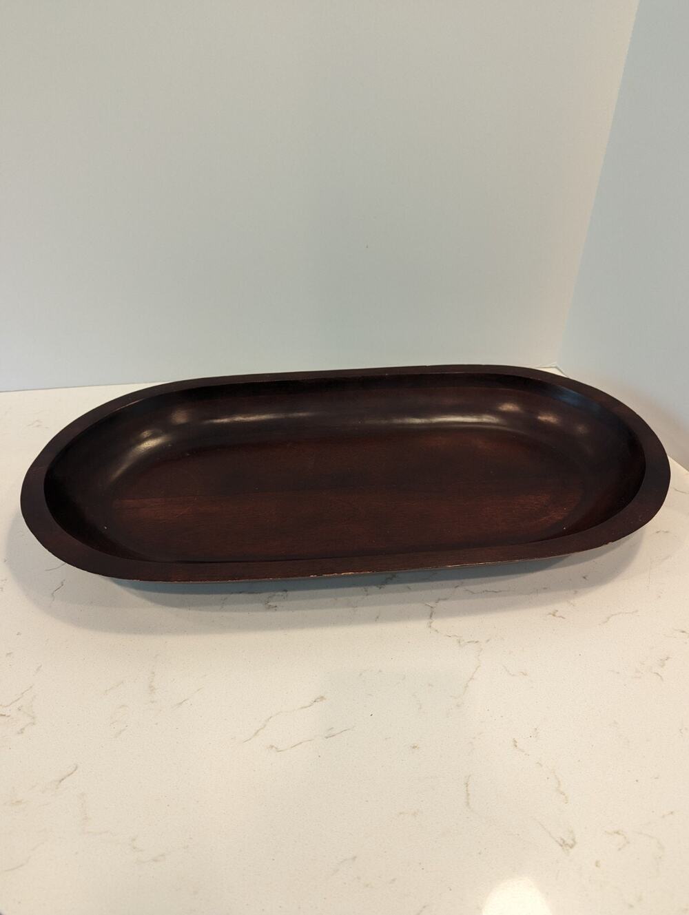 Mango Wood Tray Oblong Decorative
